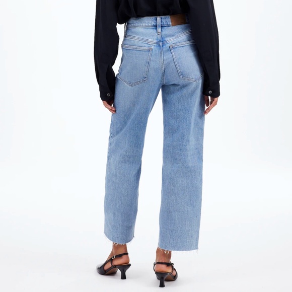 Madewell The Perfect Vintage Wide-Leg Crop Jean Size 26 - Picture 4 of 16